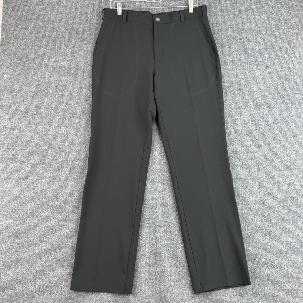 Nike Tiger Woods Perdormance Pants Mens 32x32 BlacK Dri-FIT Stretch TW Golf